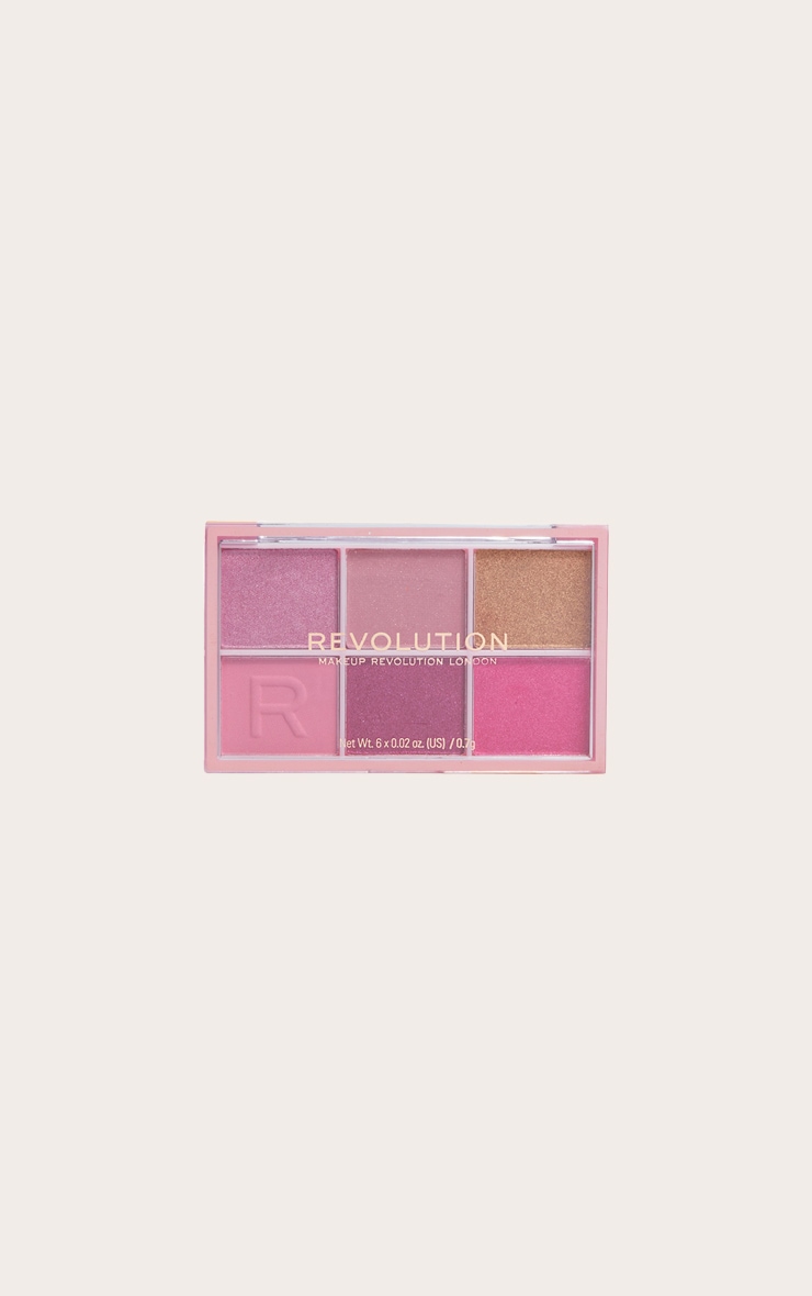 Revolution Mini Colour Reloaded Eyeshadow Palette Heartbreaker Pink image 3