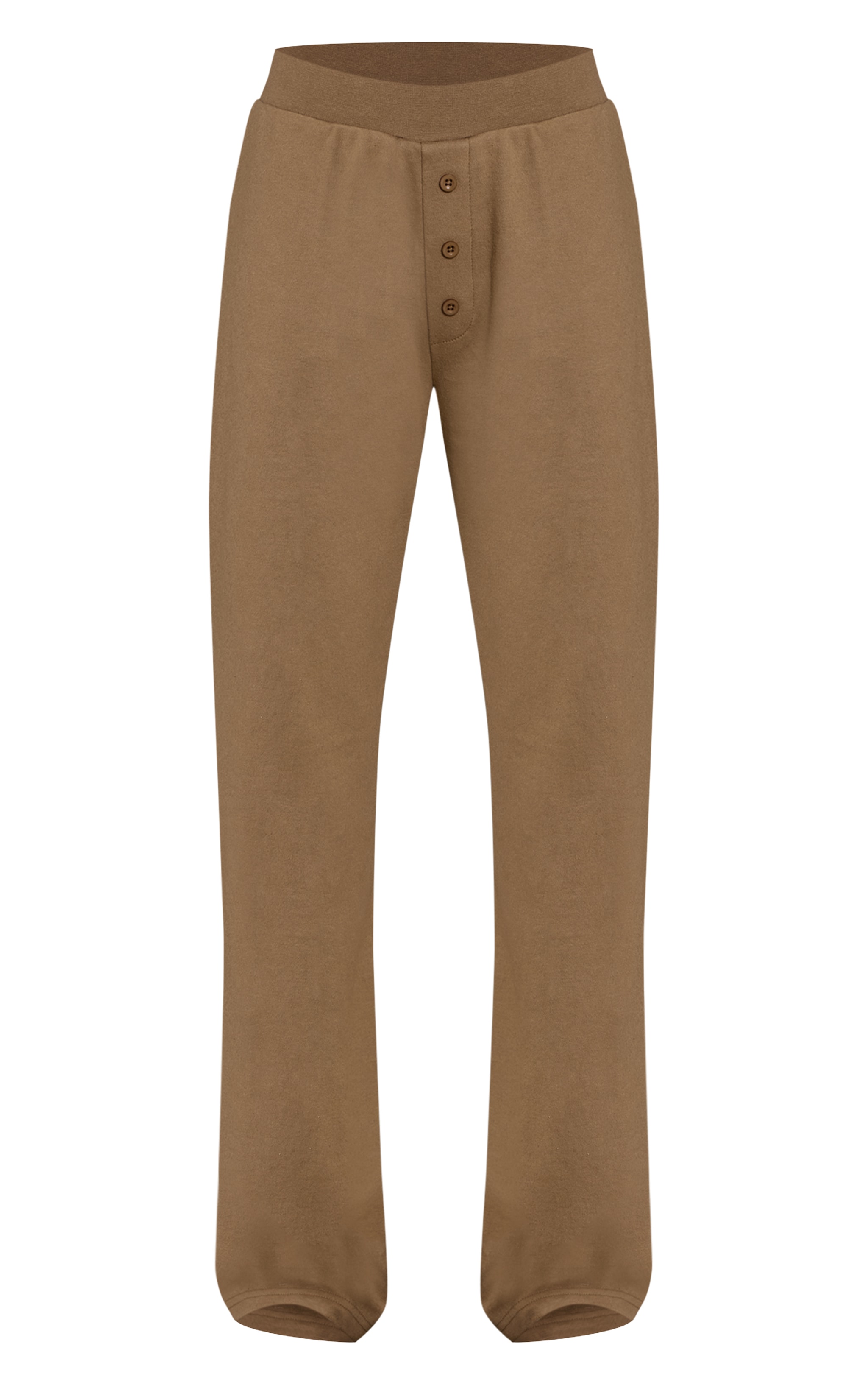 Taupe Super Soft Wide Leg Trousers image 5