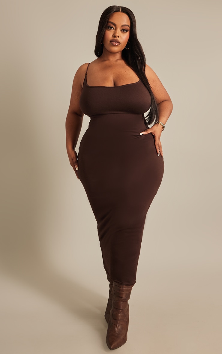 Plus size top long slip