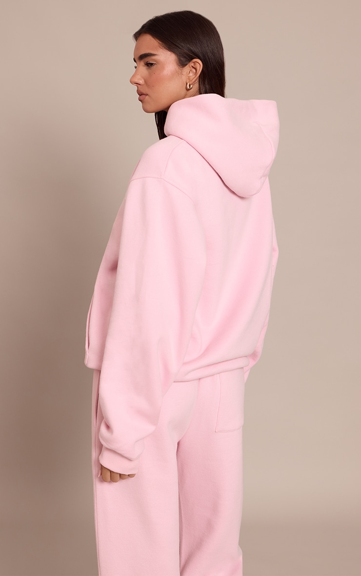 Baby Pink PLT Sports Club Pullover Hoodie image 2