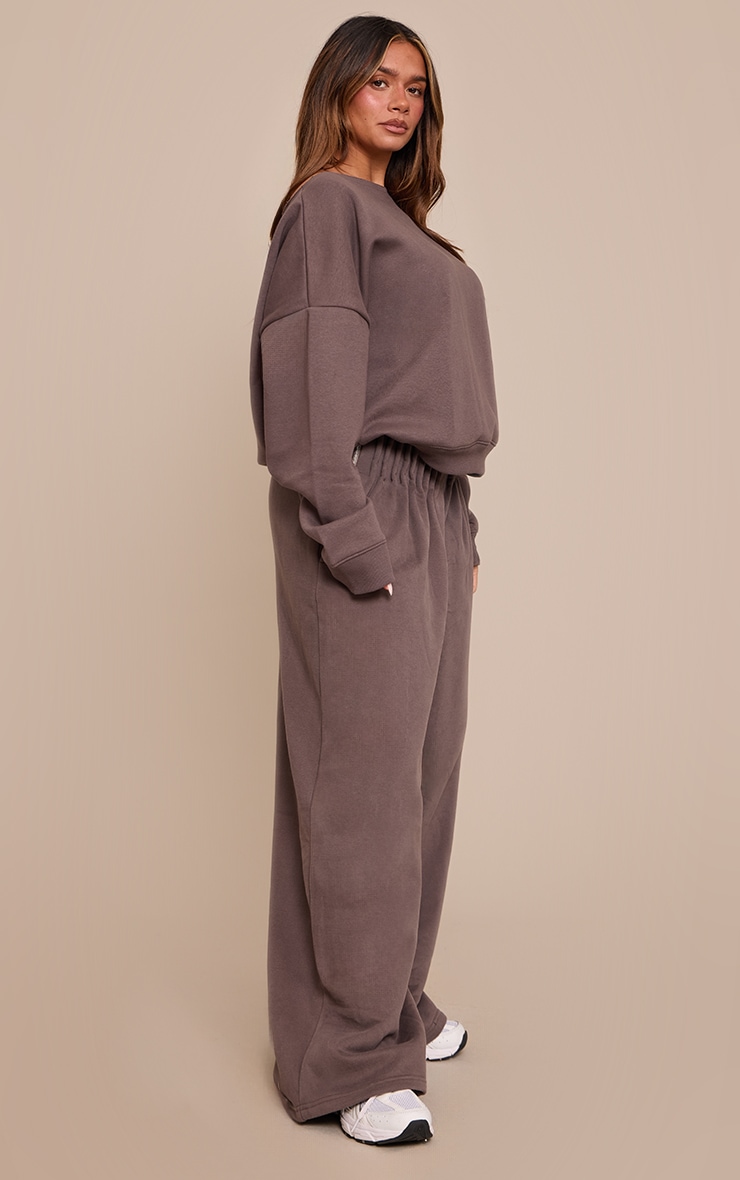 Shape Charcoal Grey Seam Waistband Detail  Joggers image 2