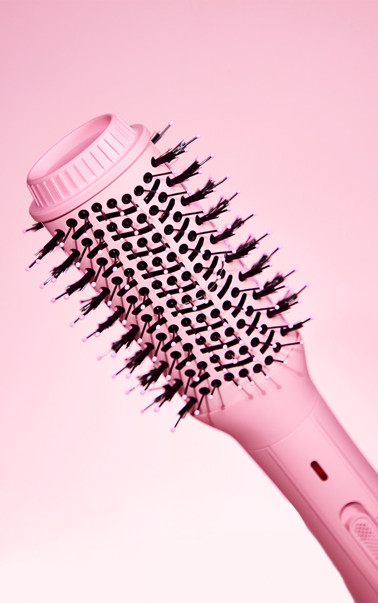 Mermade Hair Blow Dry Brush Pink PrettyLittleThing