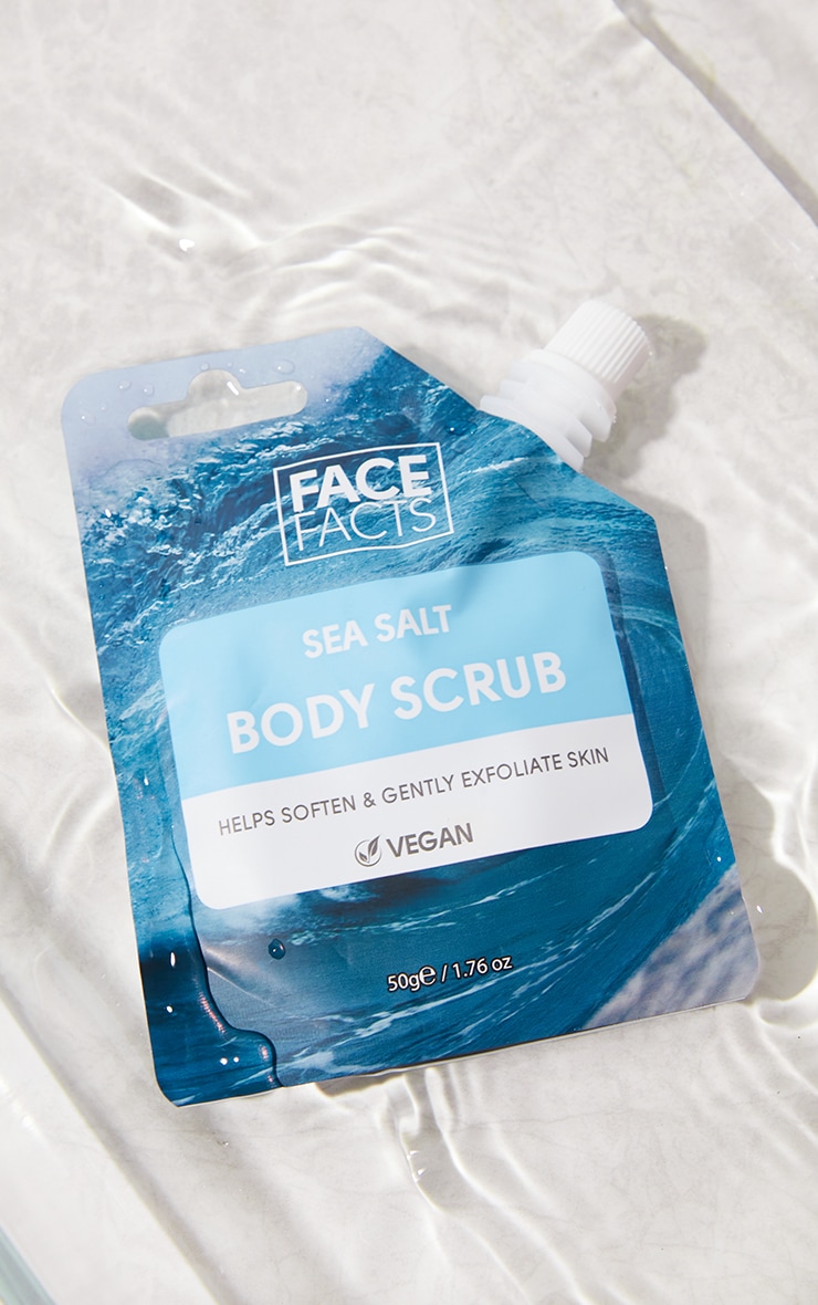 Face Facts Body Scrub Sea Salt PrettyLittleThing QA