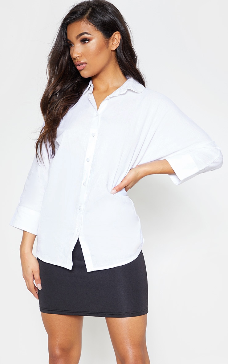 White Oversized Shirt