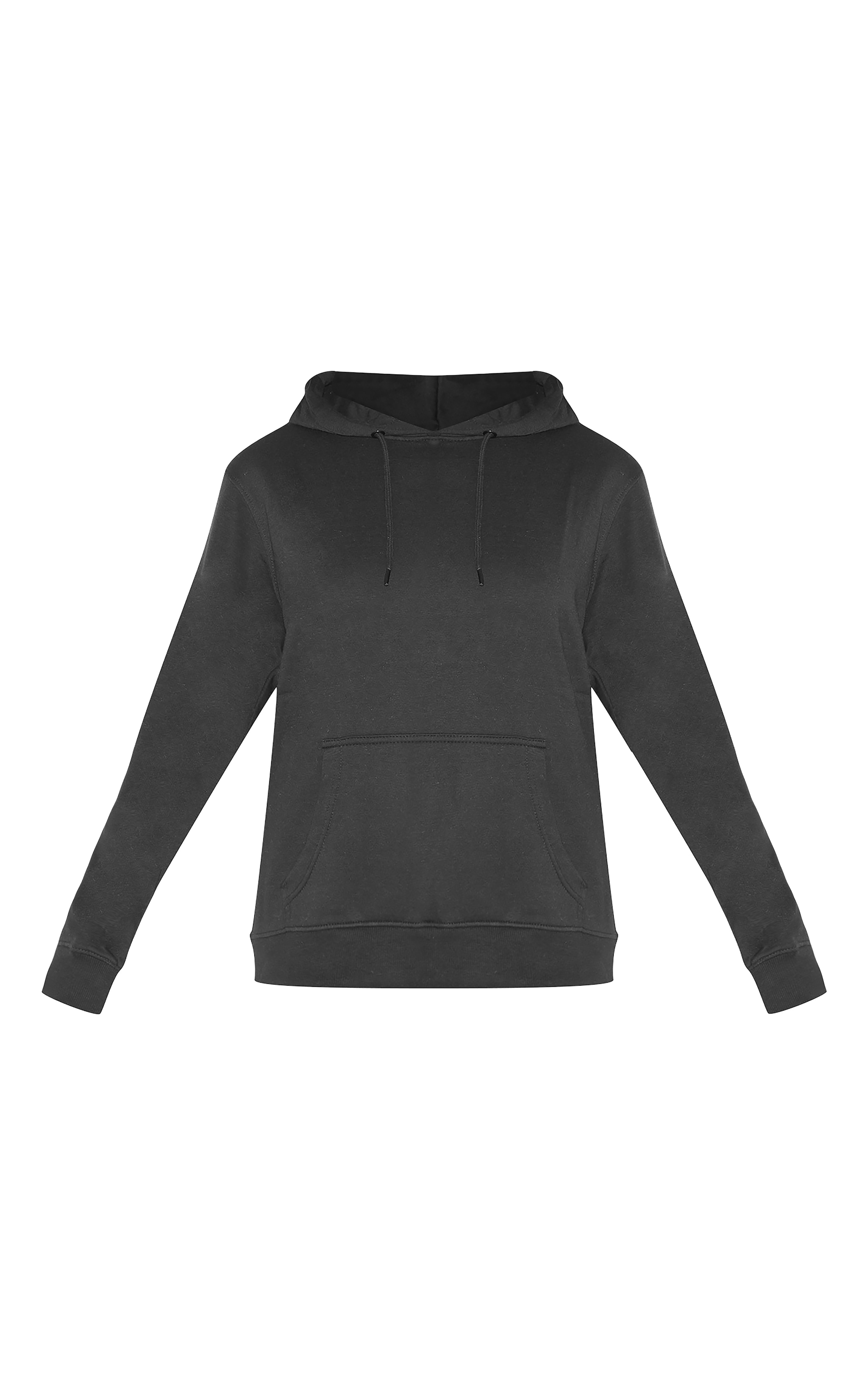  Black Oversized Fitted Hoodie image 5