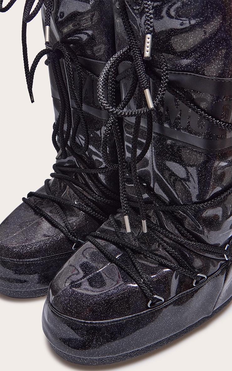 Black Moon Boot Icon Glitter image 4