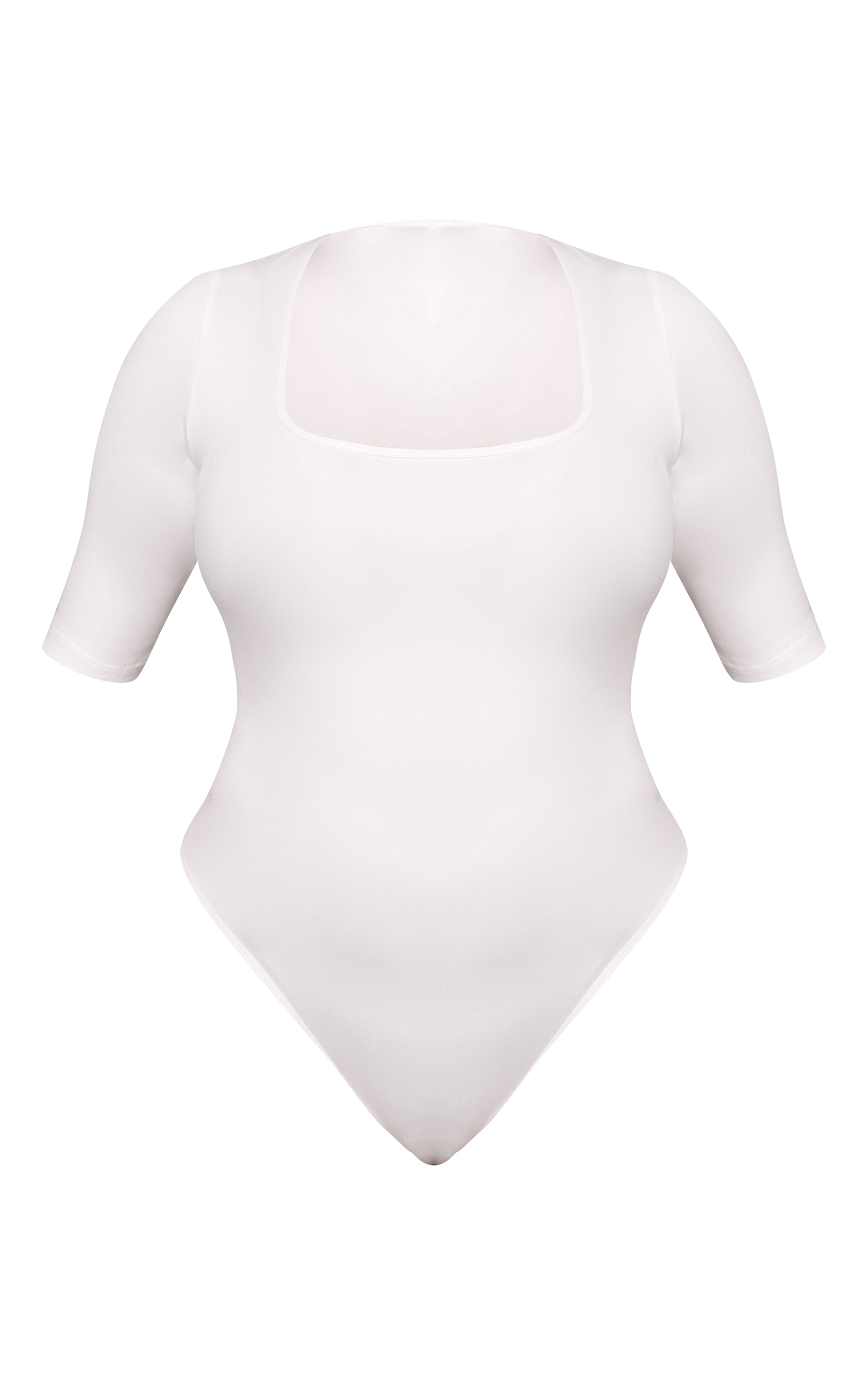 Plus Body en Sculpt blanc à col rond image 5