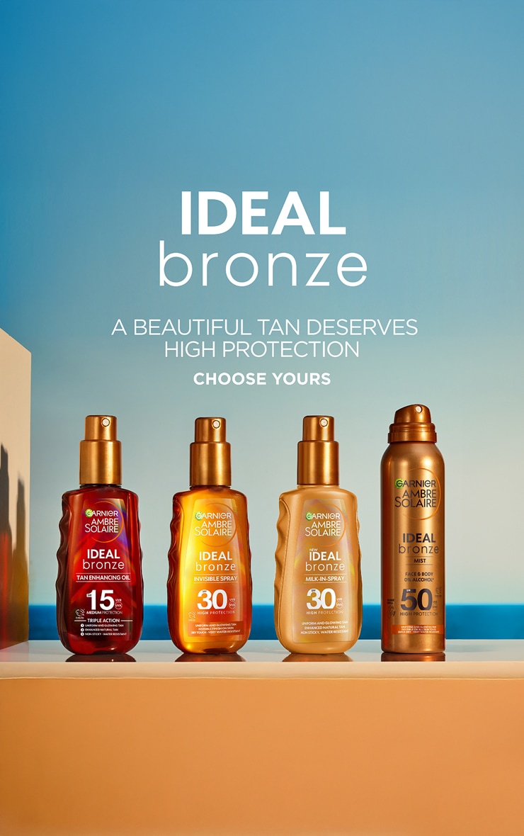 Garnier Huile solaire protectrice Ambre Solaire Ideal Bronze FPS 30 150ml image 2