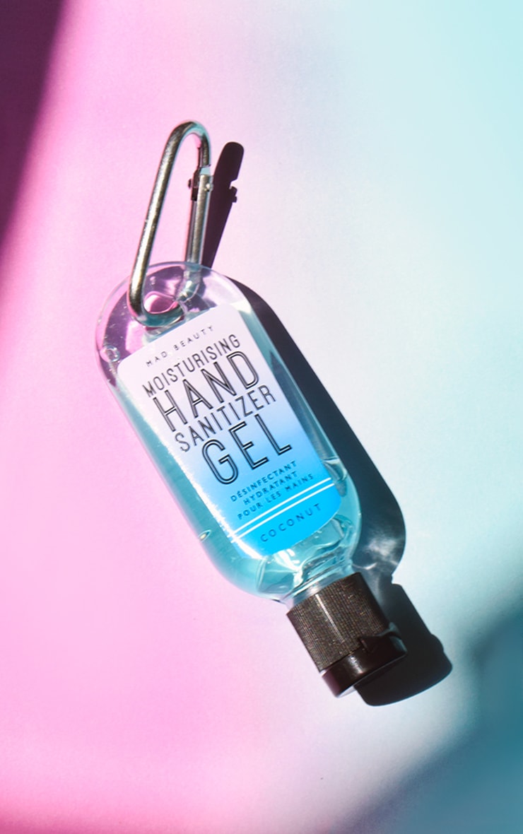 Clip & Clean Gel Sanitizer Neon Coconut 1