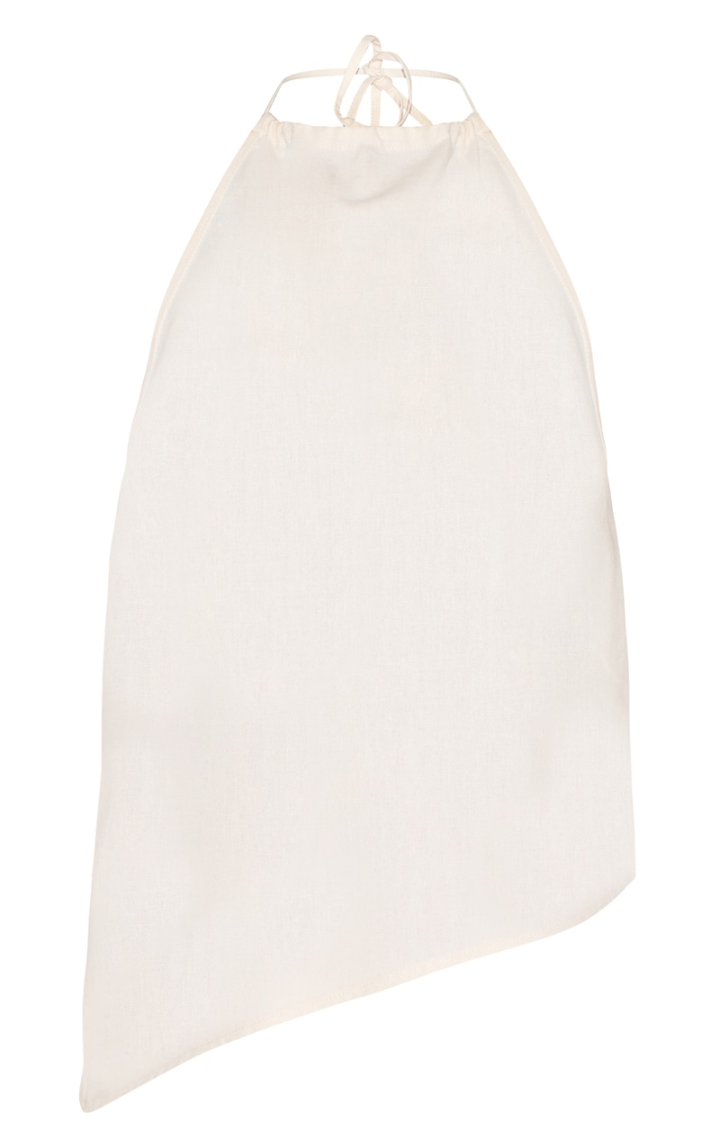 Asymmetric Lace Top Cream main image 0
