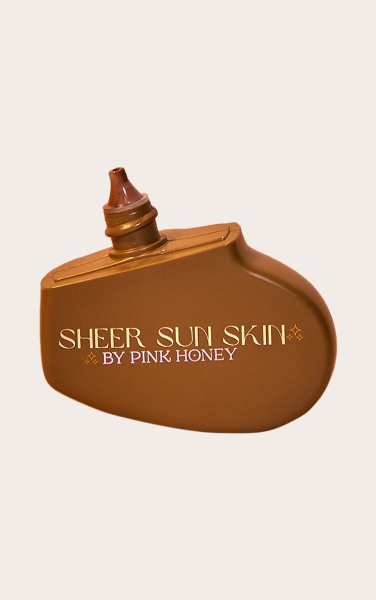 Pink Honey Sheer Sun Skin Sun Kissed Fluid Bronzer Dark image 3