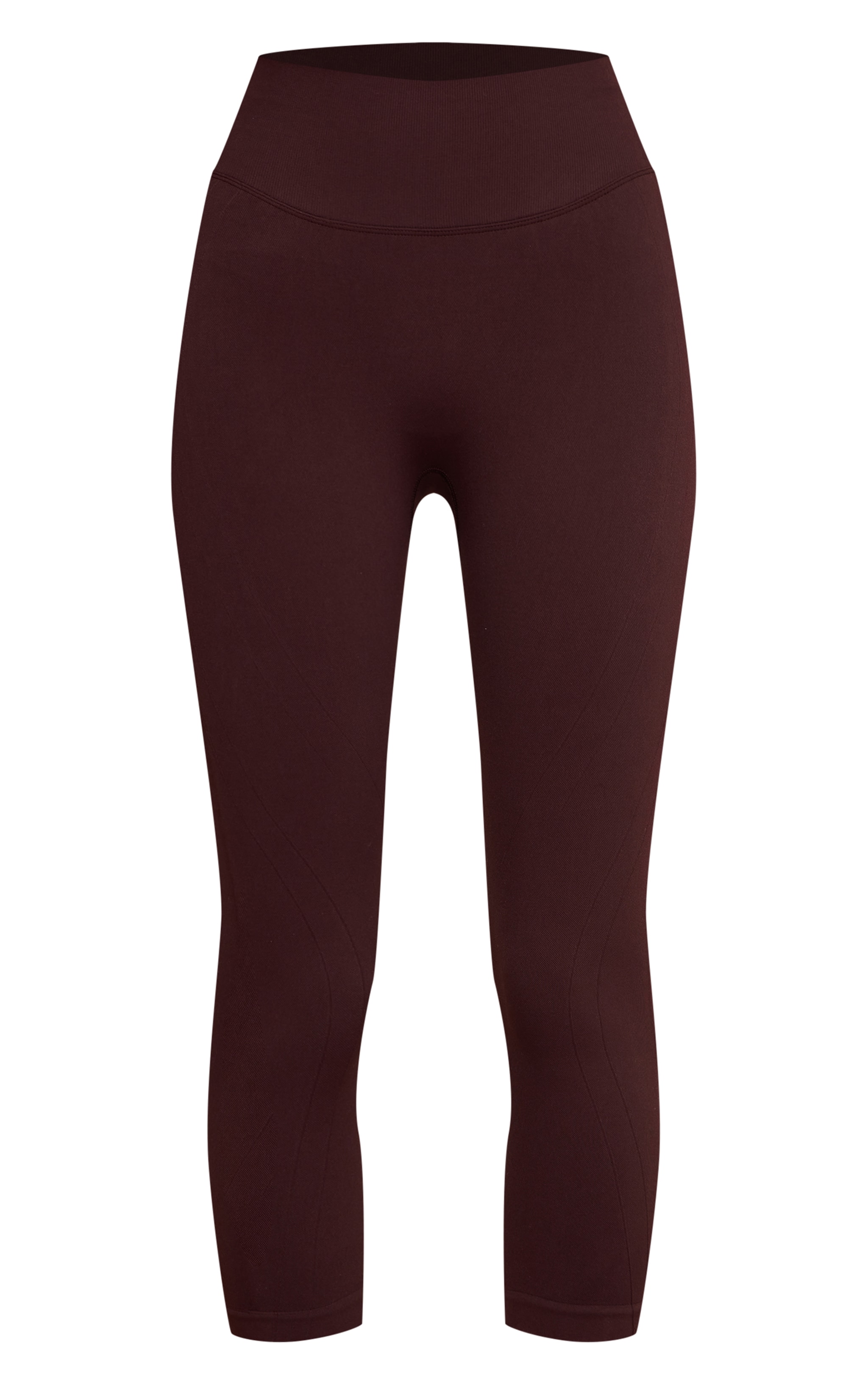 PLT Chocolate Seamless Capri Leggings image 5