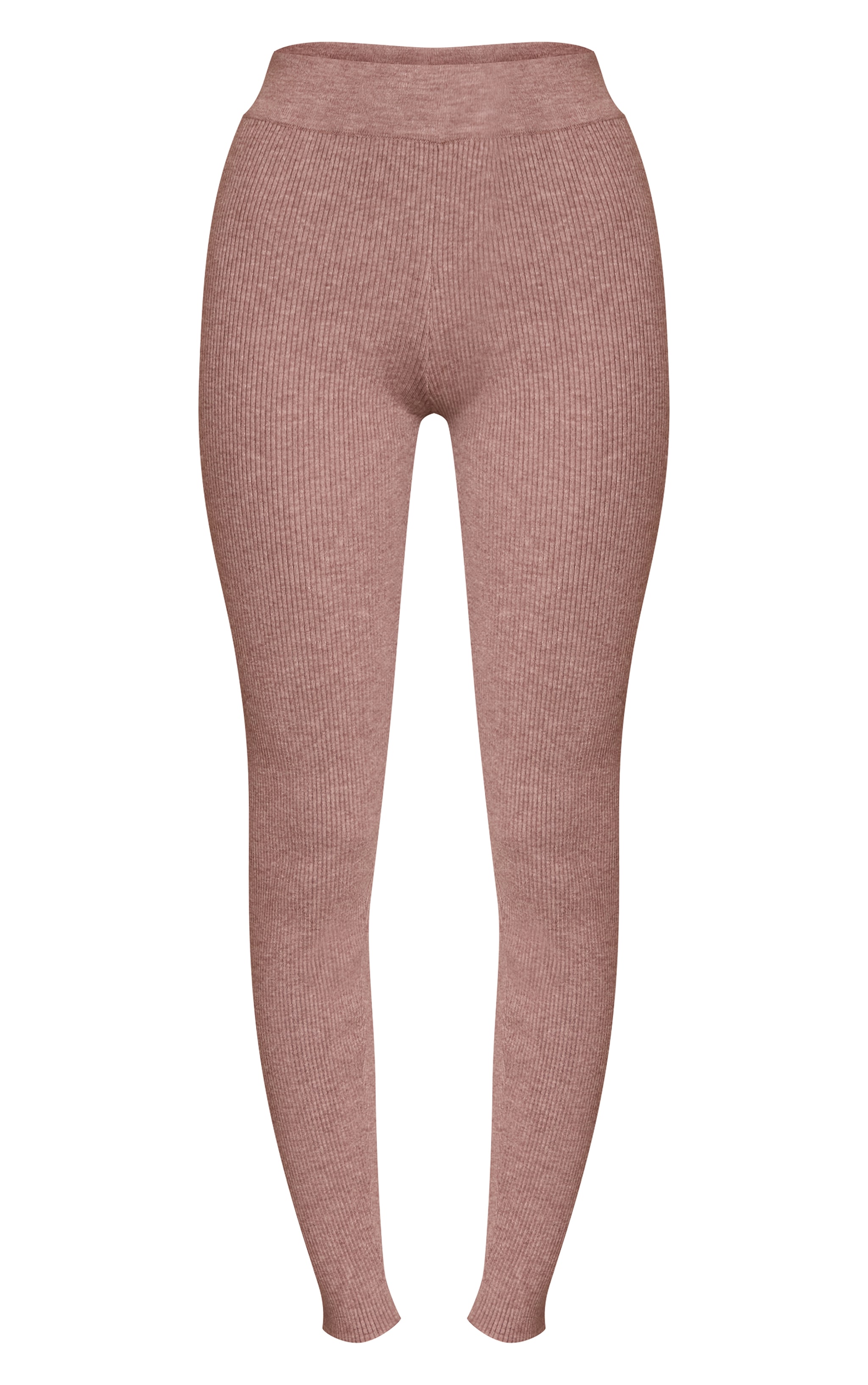Oatmeal Knitted Leggings image 5