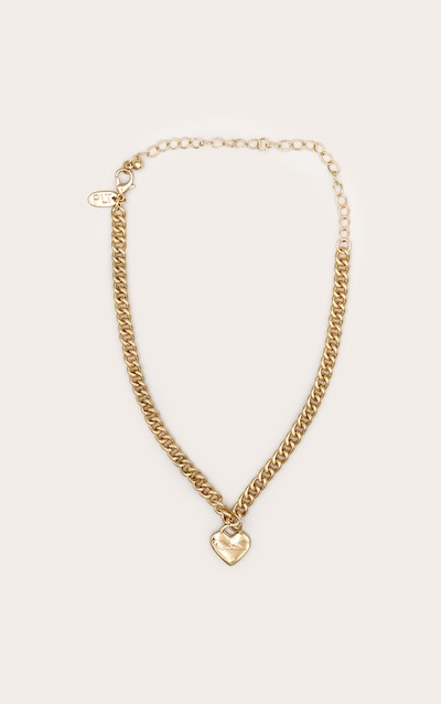 Gold Script Love Heart Anklet