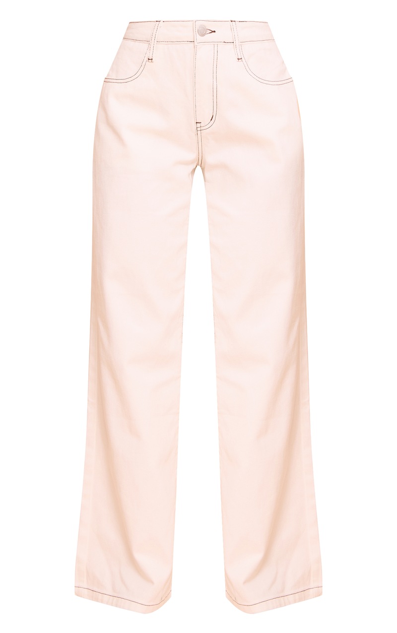 Double Pleat jeans,bottoms In White