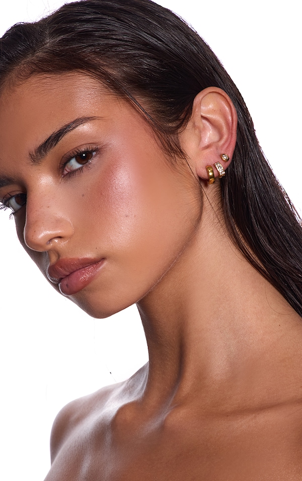 Gold Water Resistant Mini Hoop Multipack