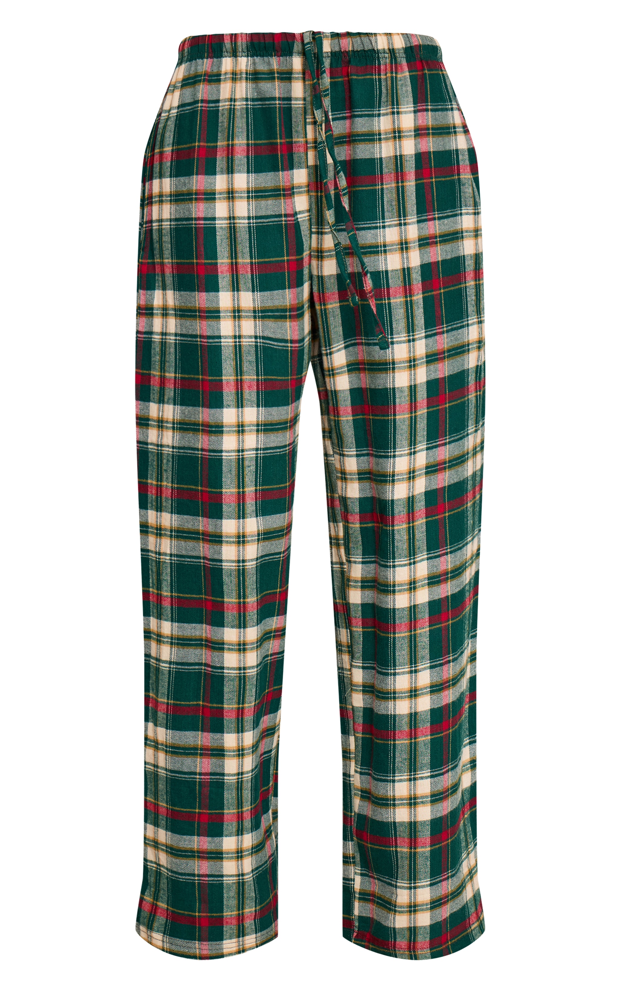 Green Gingham Slouchy PJ Bottoms image 5