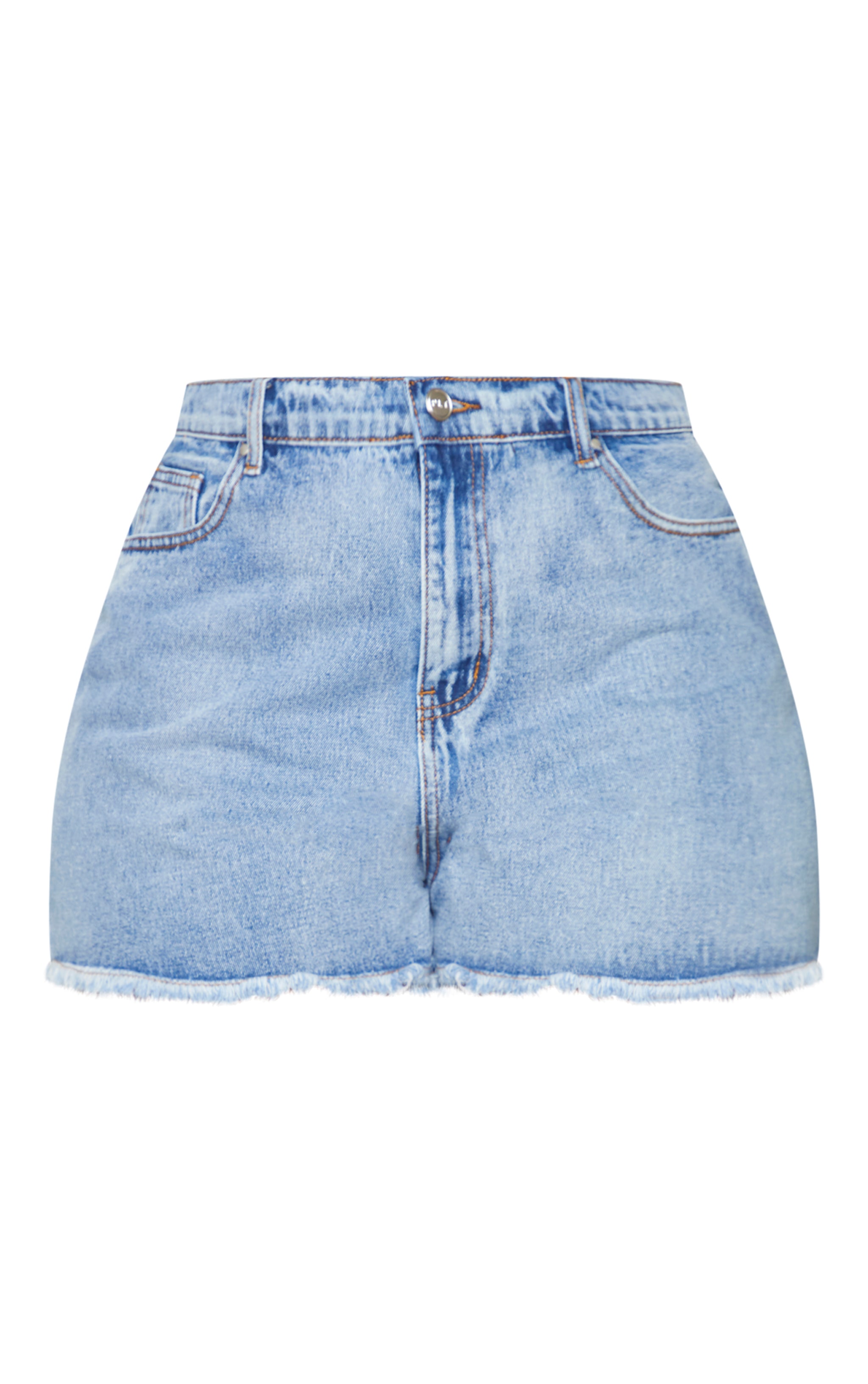 Plus Vintage High Waisted Denim Shorts PrettyLittleThing AUS