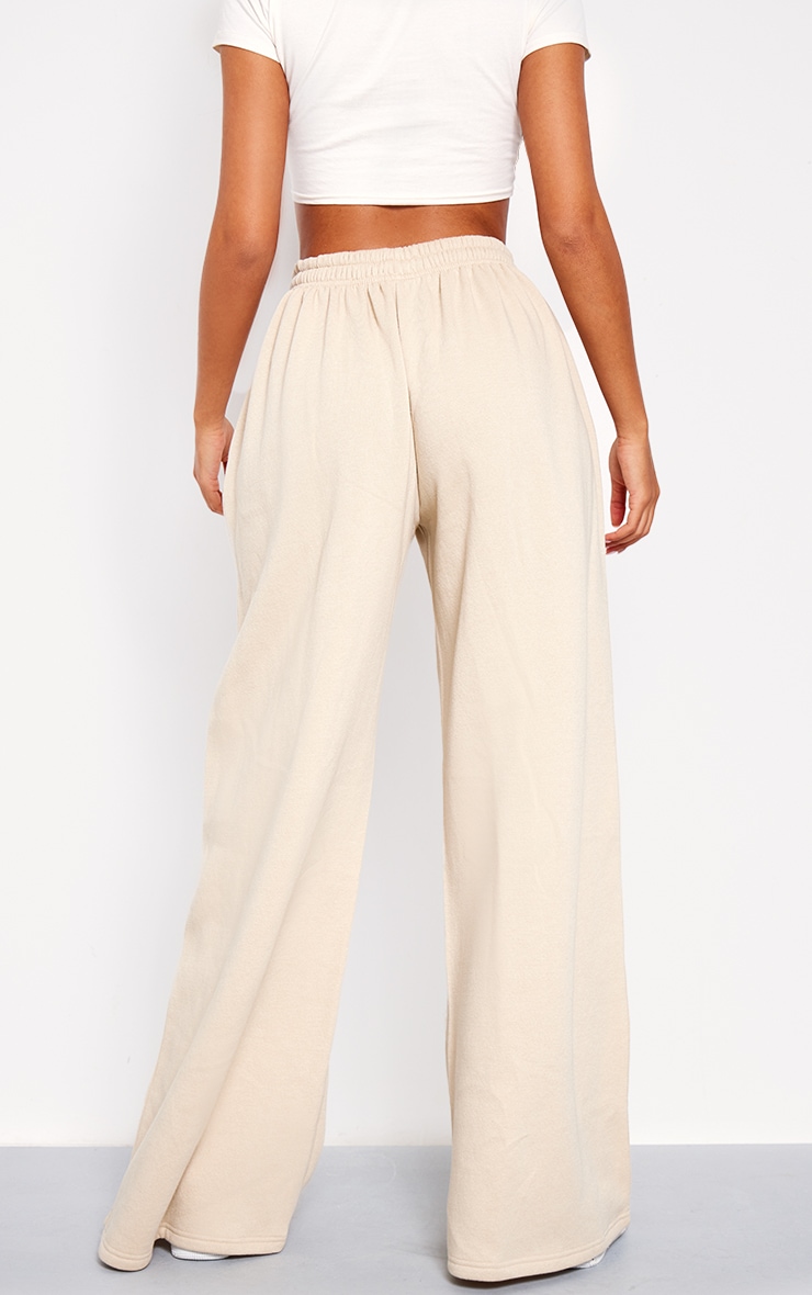 Tall Oatmeal Wide Leg Sweatpants image 3