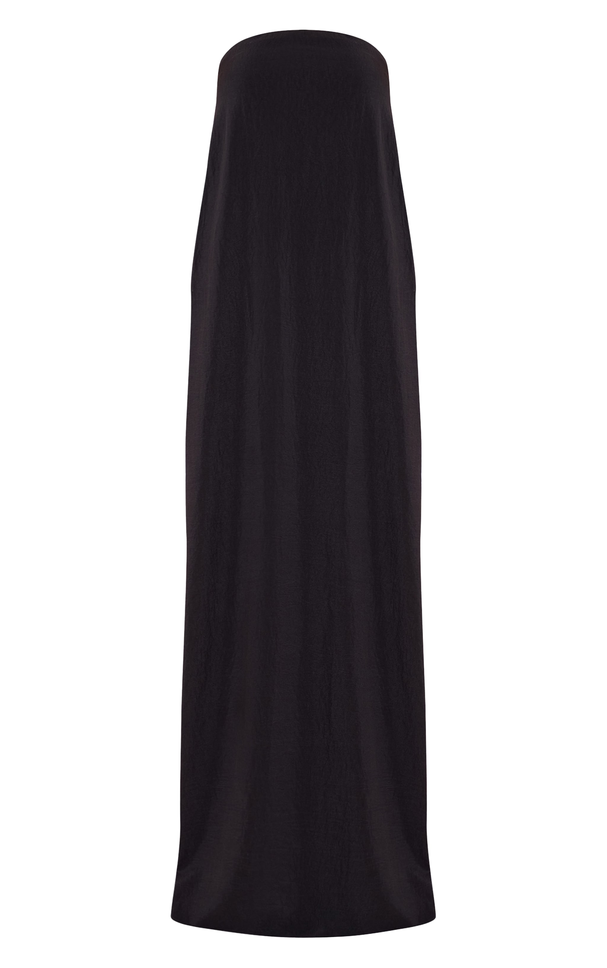 Petite Robe longue Noire Fluide Tissée Bandeau image 5