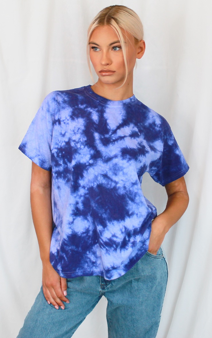 Purple Tie Dye T Shirt