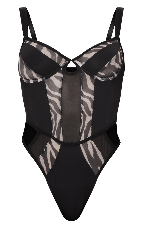 Nellie Animal Print Cord Dungaree & Bodysuit