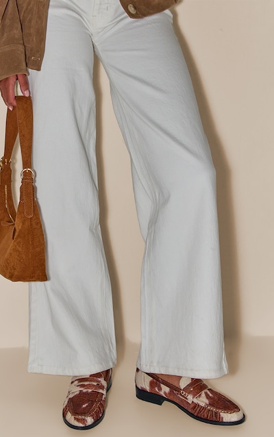 Mocassins en suédine effet fourrure chocolat