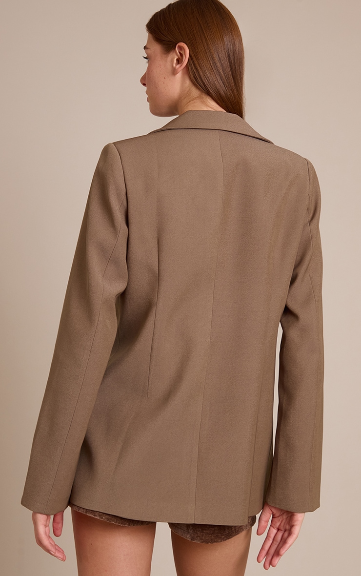 Mushroom Oversized Longline Blazer image 2