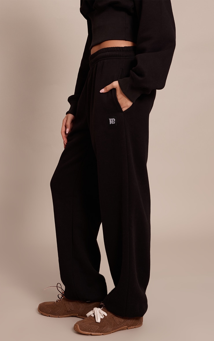 Black PLT Tab Drawcord Cuff Sweatpants image 2