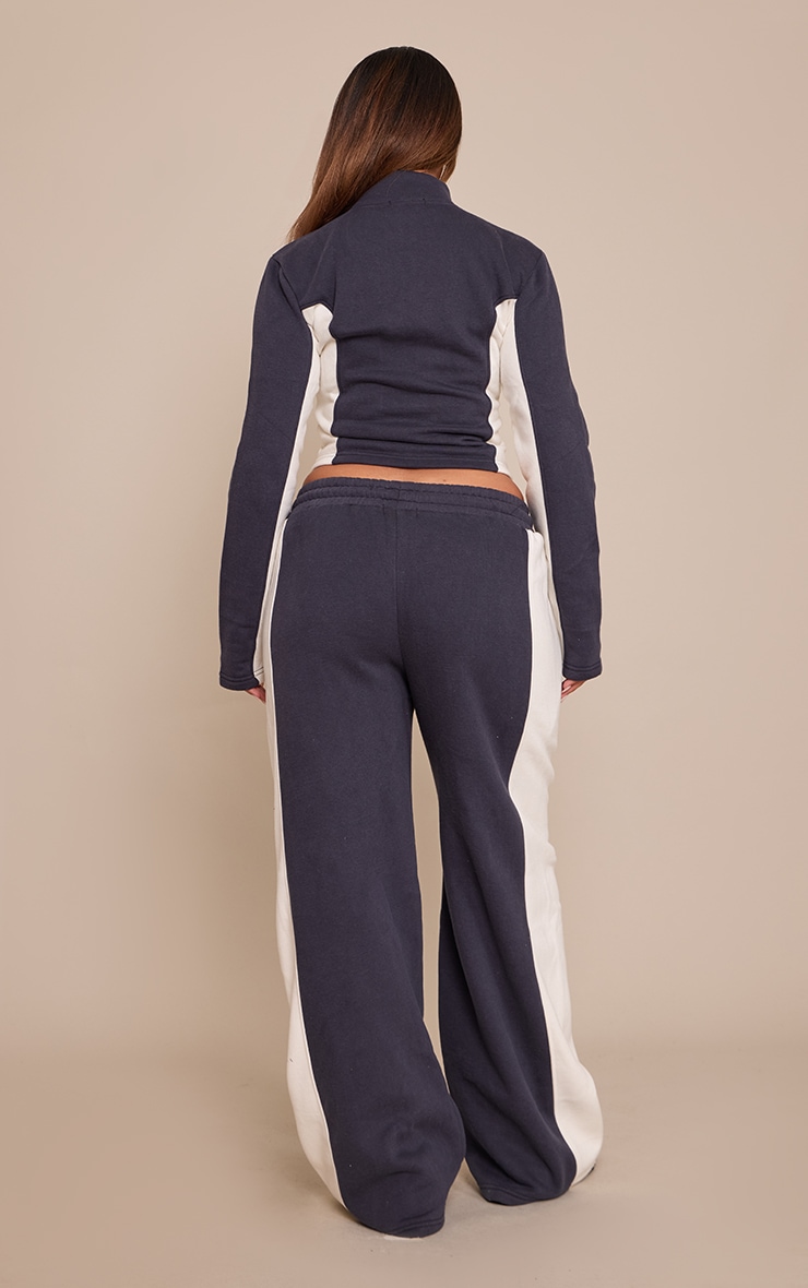 Shape Navy Contrasting Side Panel Sweatpant  image 3