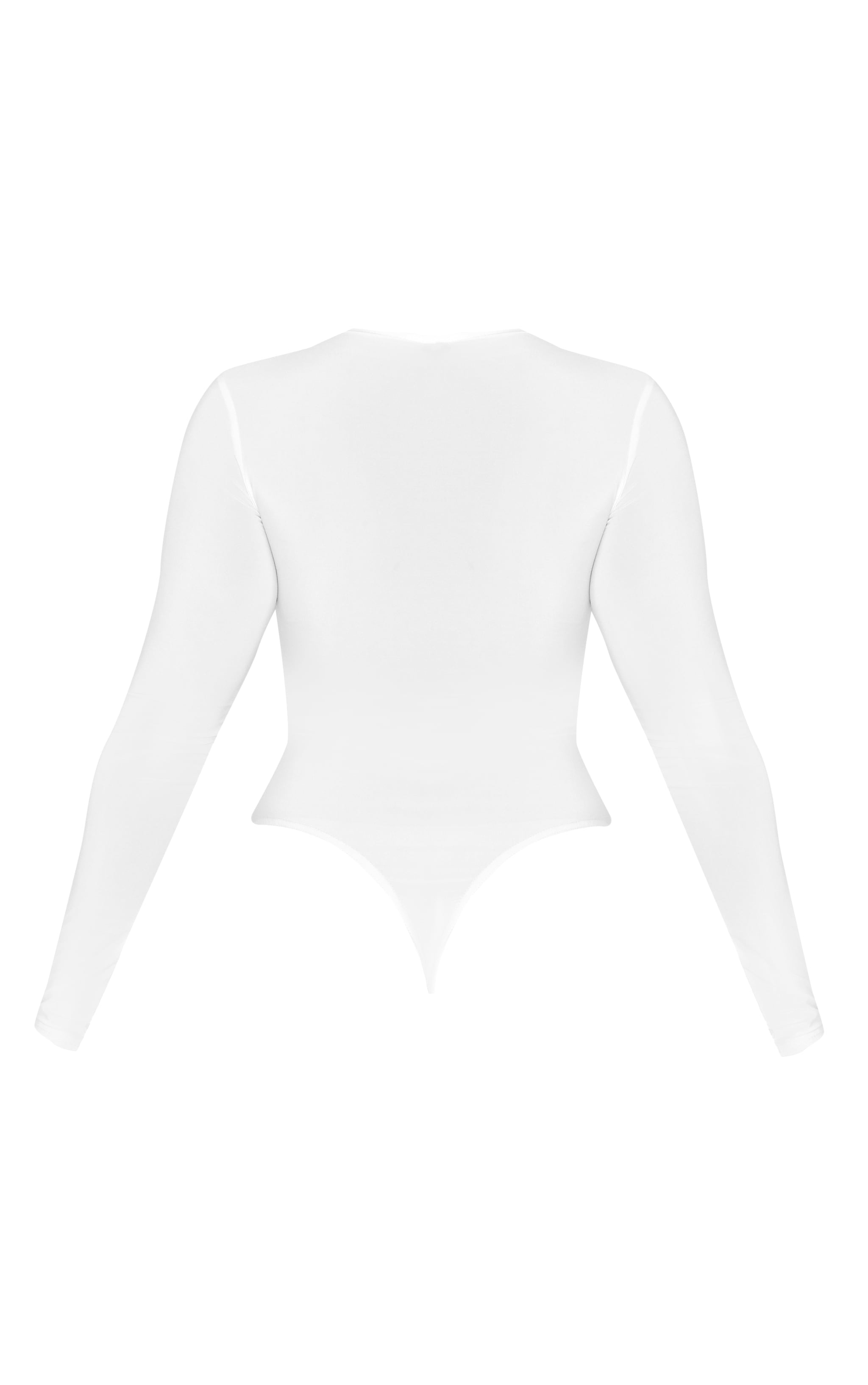 Shape White Long Sleeve Slinky Bodysuit image 6