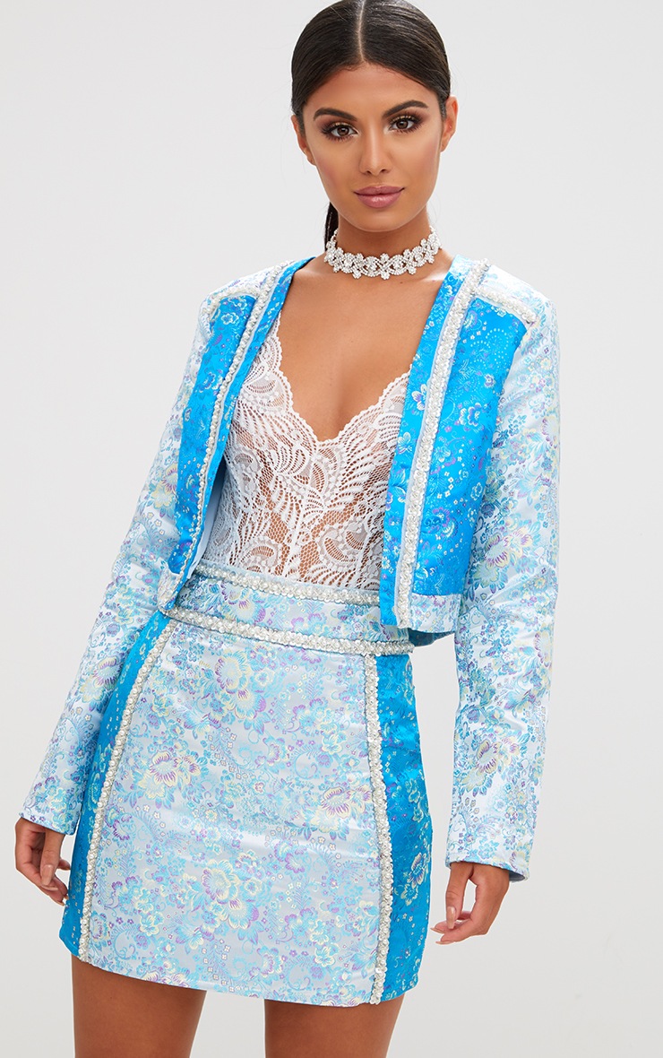 embellished cropped jacket