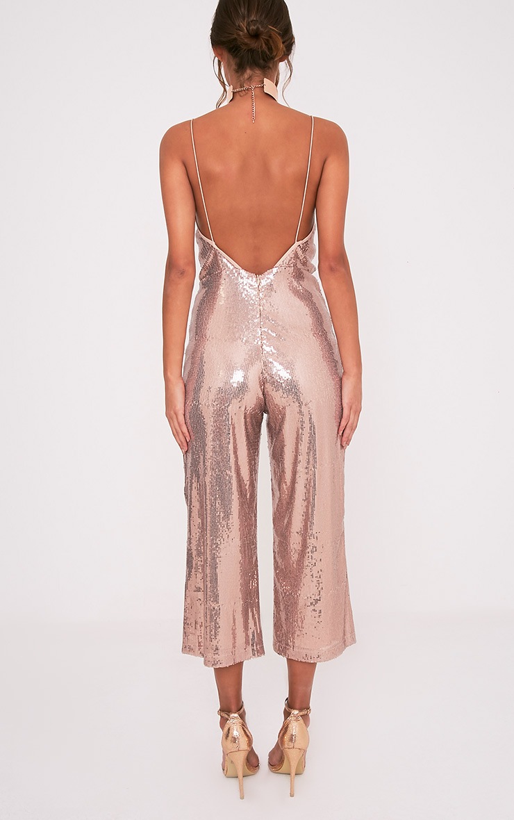 sparkly culotte jumpsuit