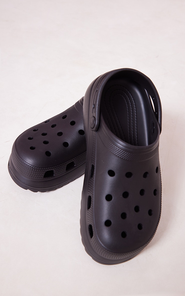 Black Slip On Clogg Sandals image 3