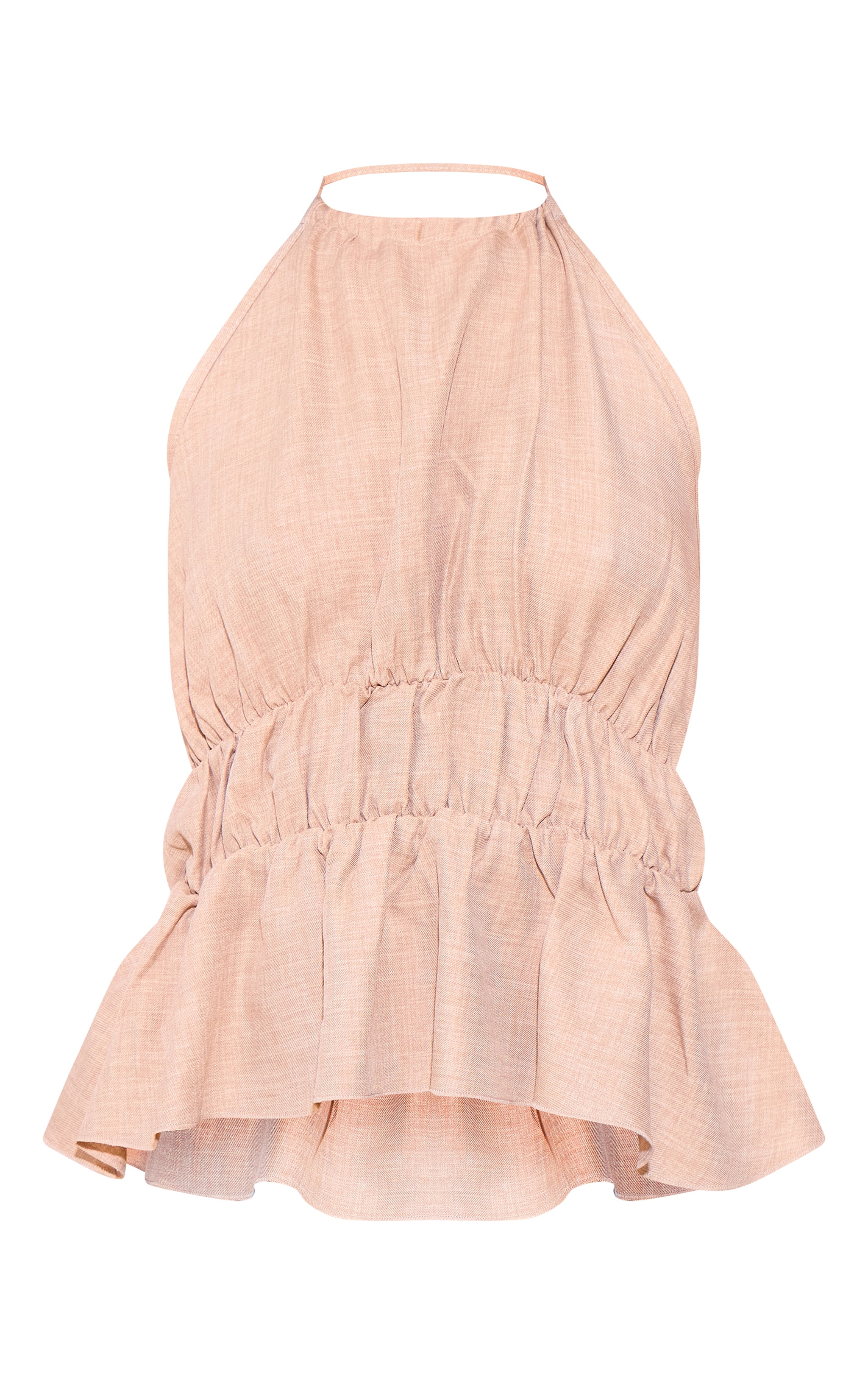 Stone Tiered Halterneck Long Top image 5