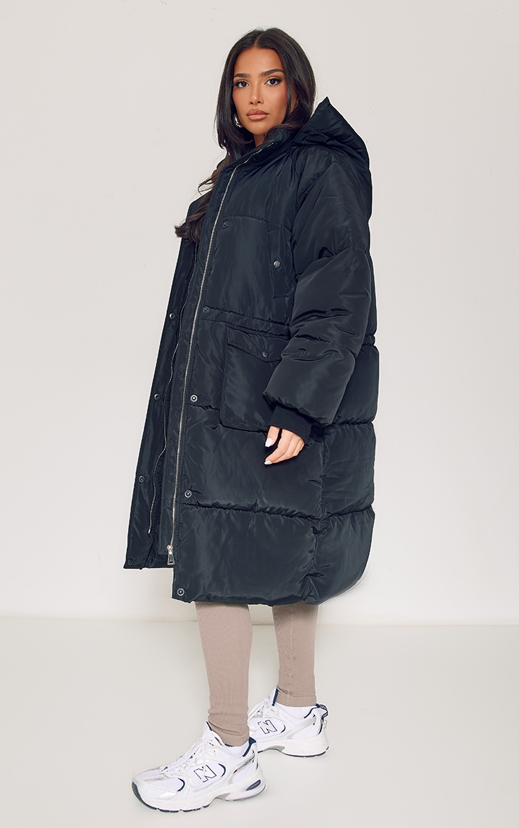Petite long down shop coat