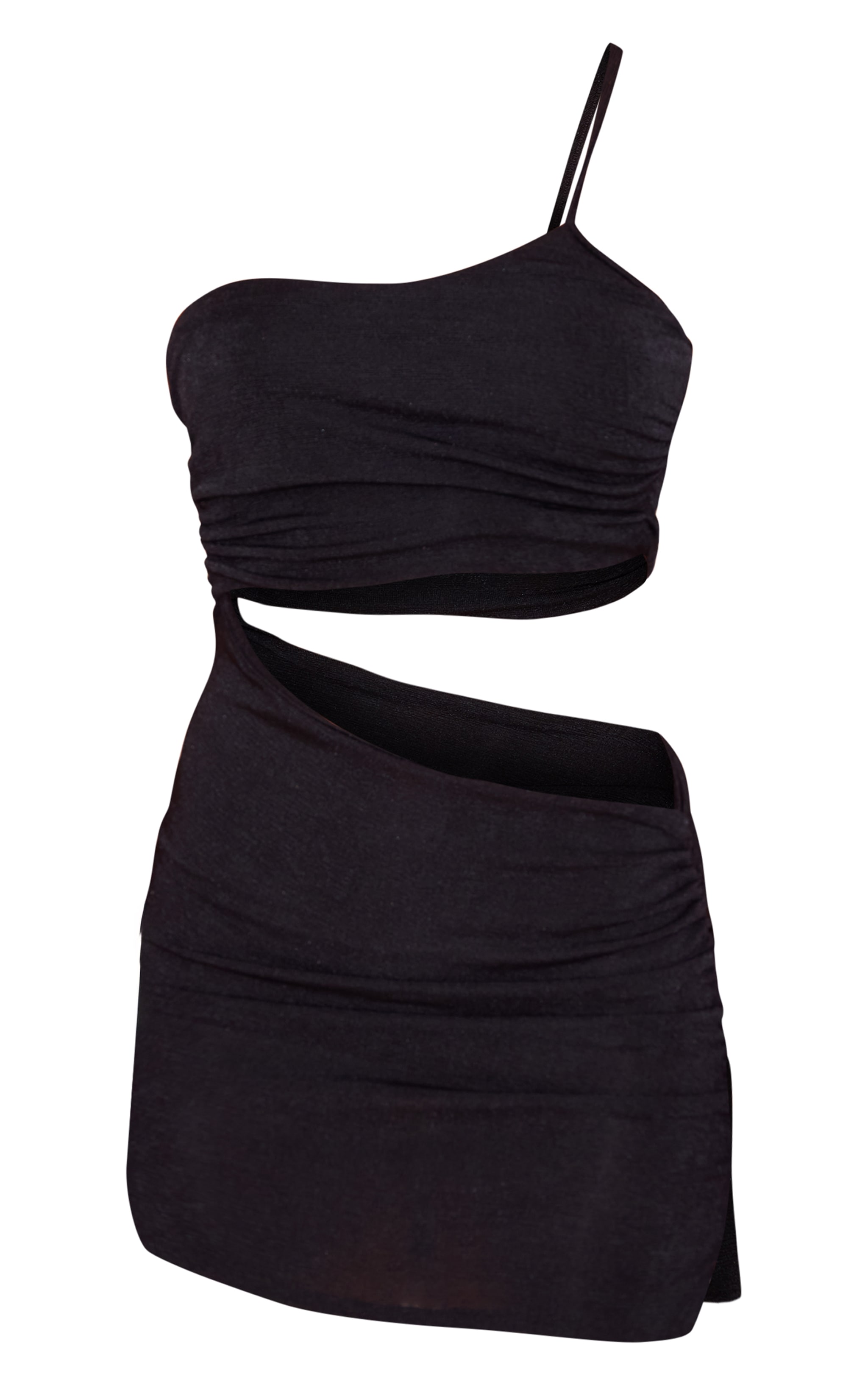 Cutout Around Shoulder Mini Dress