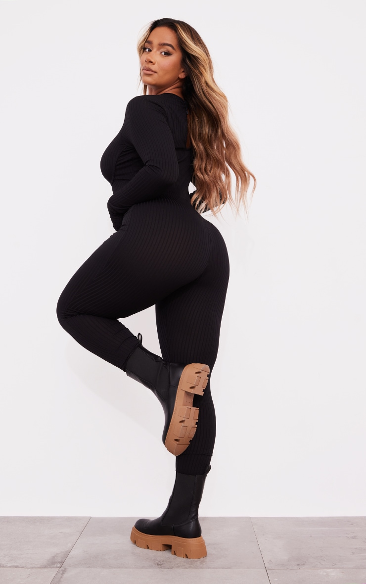 Black bodysuit pants clearance