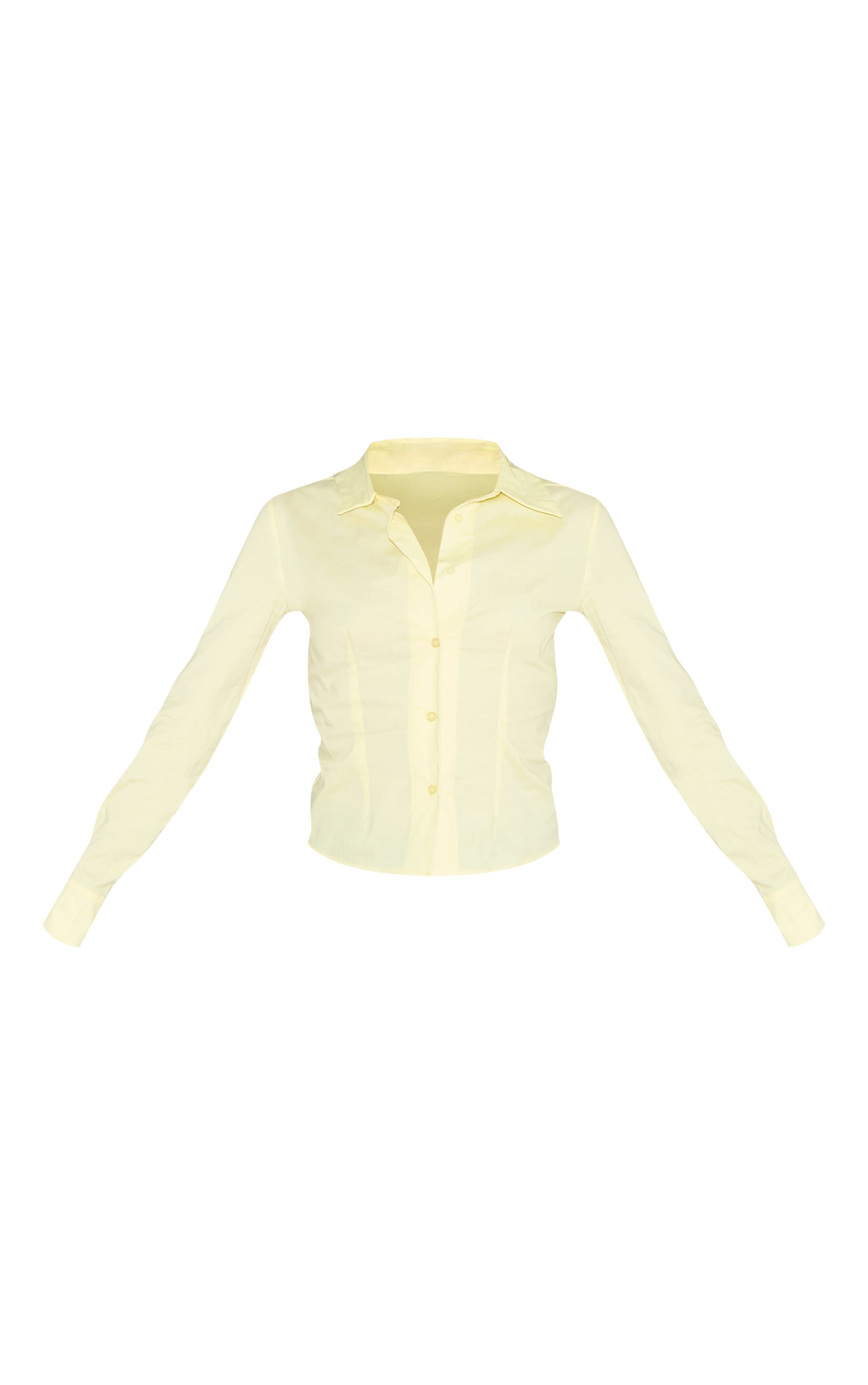 Lemon Fitted Long Sleeve Shirt image 5