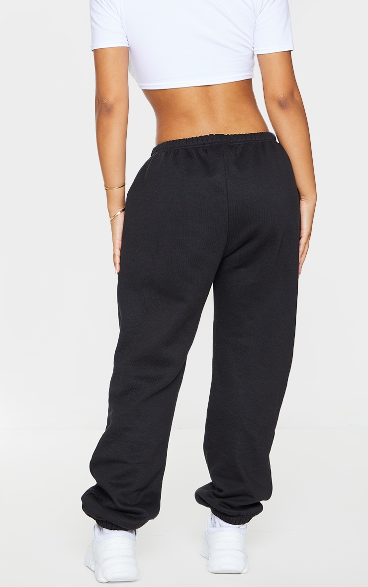 Petite Black & Grey Cuffed Hem Basic  2 Pack Sweatpants image 3