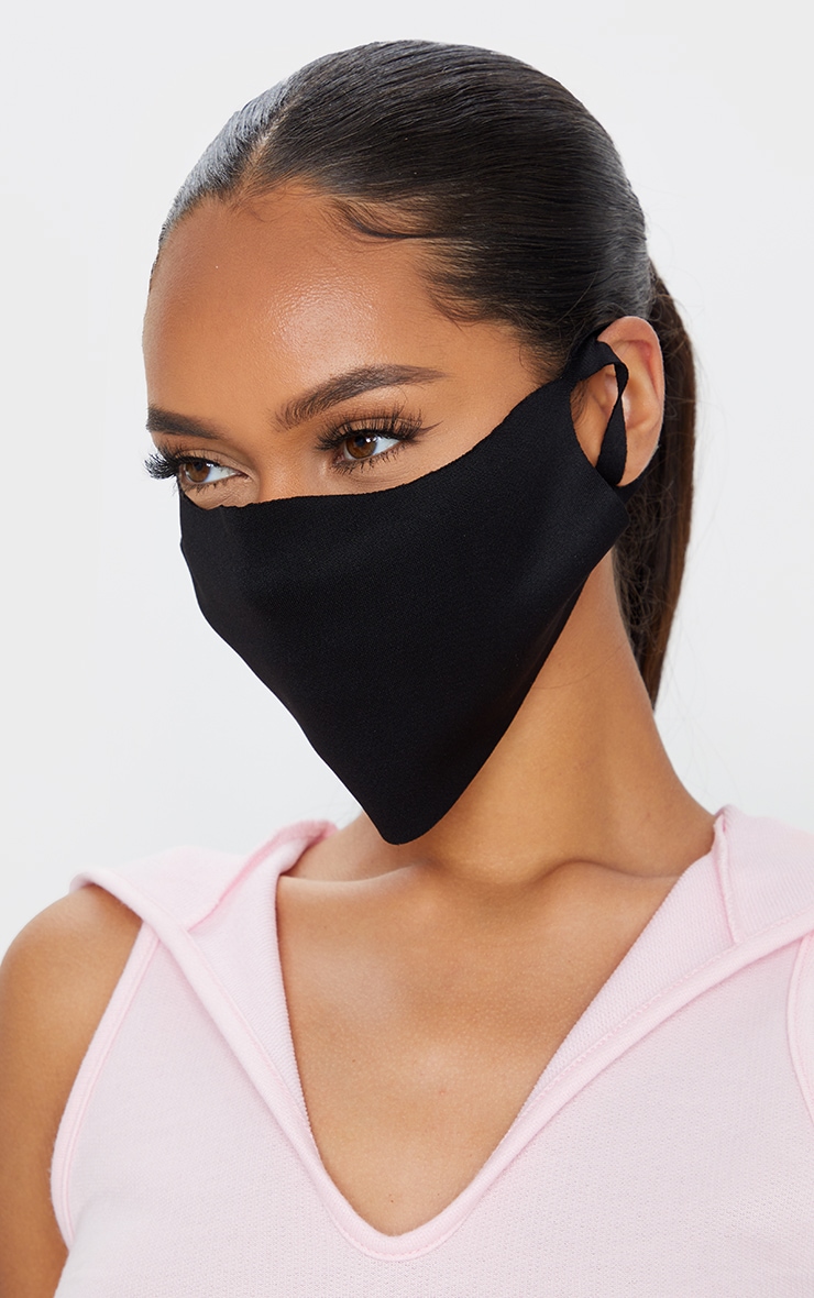 Black 5 Pack Face Mask