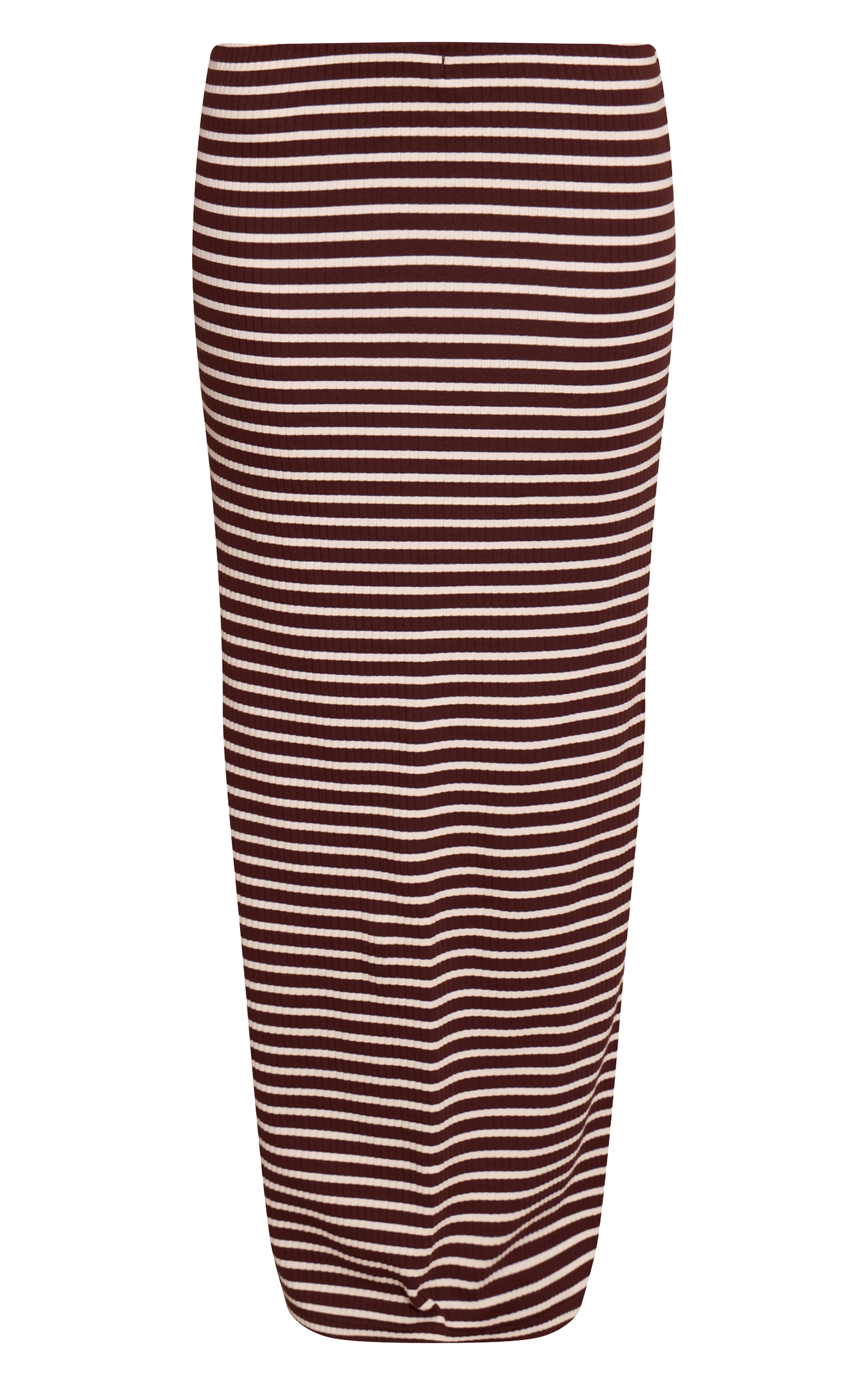 Chocolate Stripe Maxi Skirt image 5