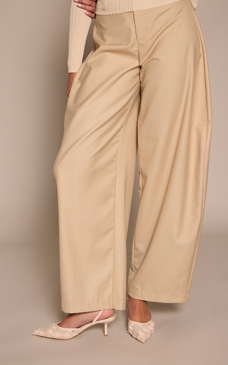 Cream Textured Lace Slingback Court Heels image 1