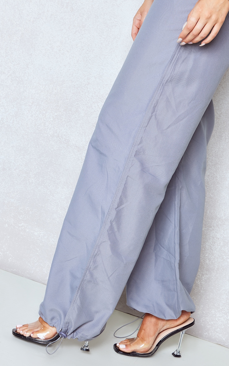 Tall Charcoal Cargos With Toggles image 4