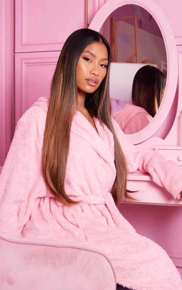 Lullabellz Clip In Hair Extensions Golden Brown PrettyLittleThing