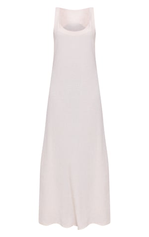 Textured Scoop Neck Dress main image 0