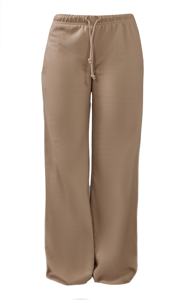 Stone Basic Raw Hem Sweatpants Bottoms PrettyLittleThing USA