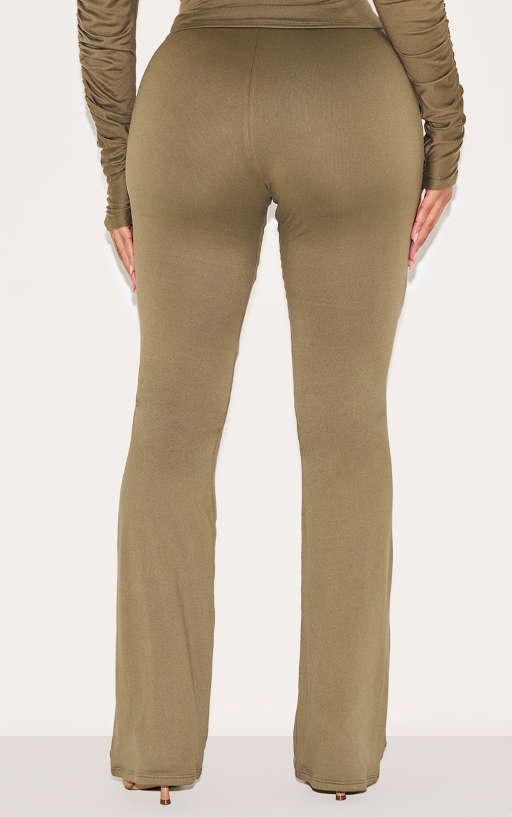 Shape Olive Super Soft Highwaisted Ruched Flare Pants image 3