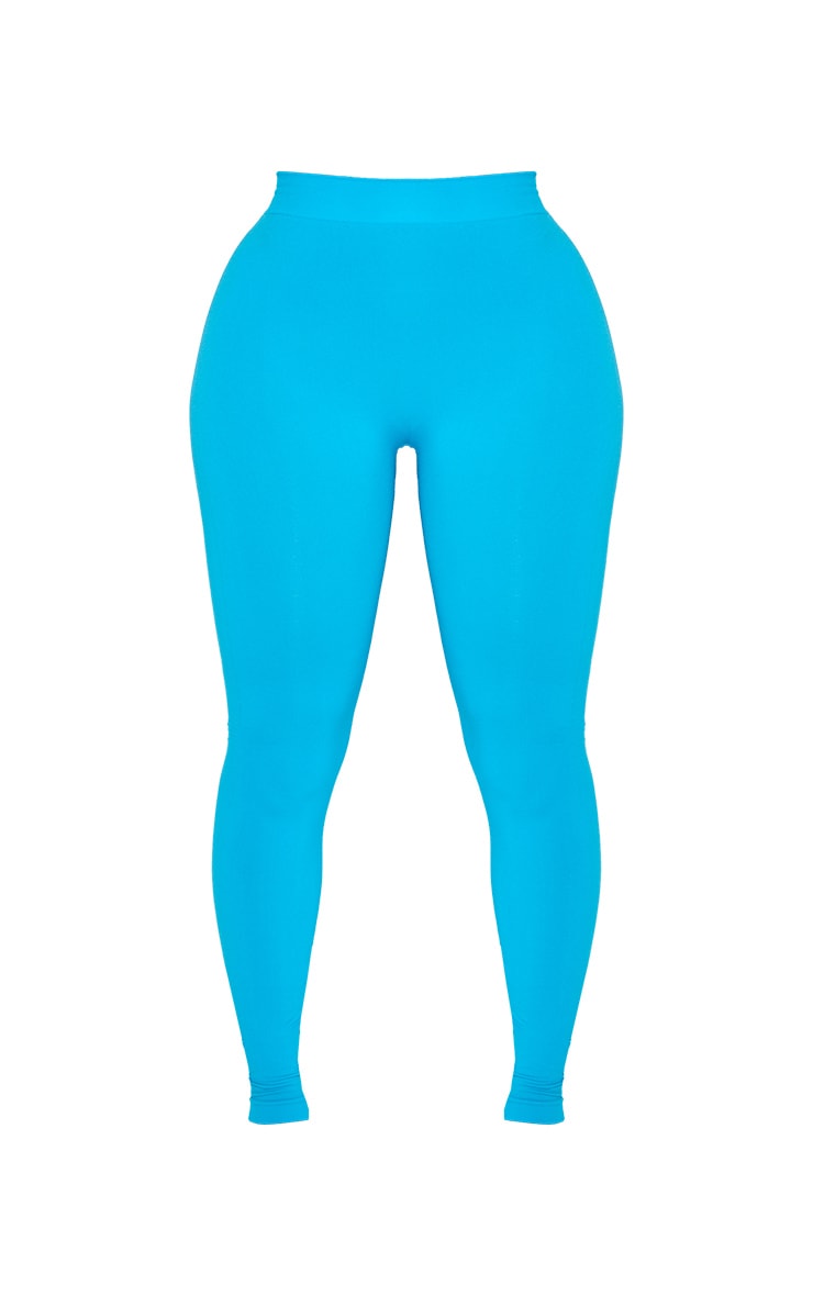 Shape Legging stretch bleu vif sans coutures image 5