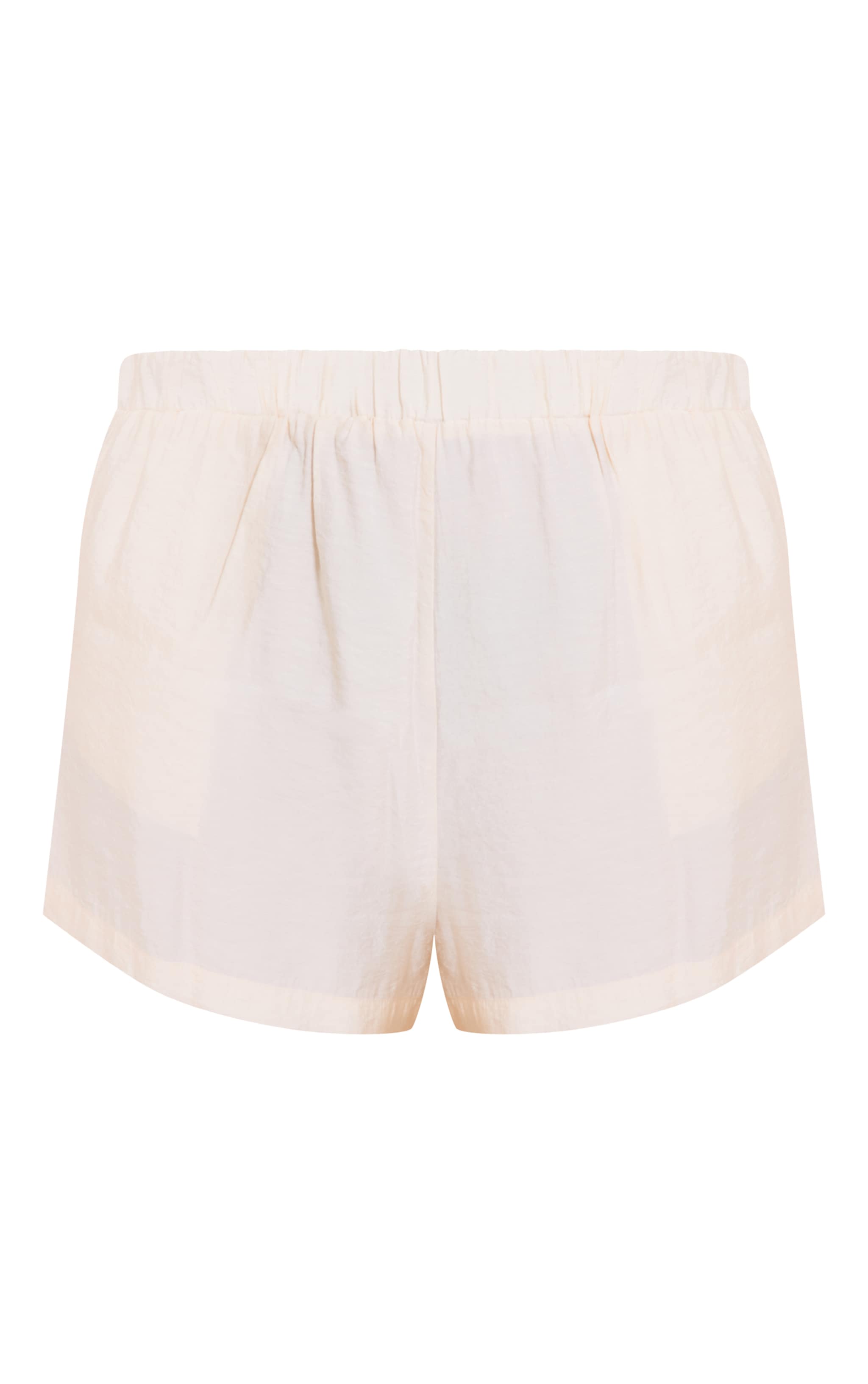 Plus Natural Mid Rise Floaty Shorts image 6